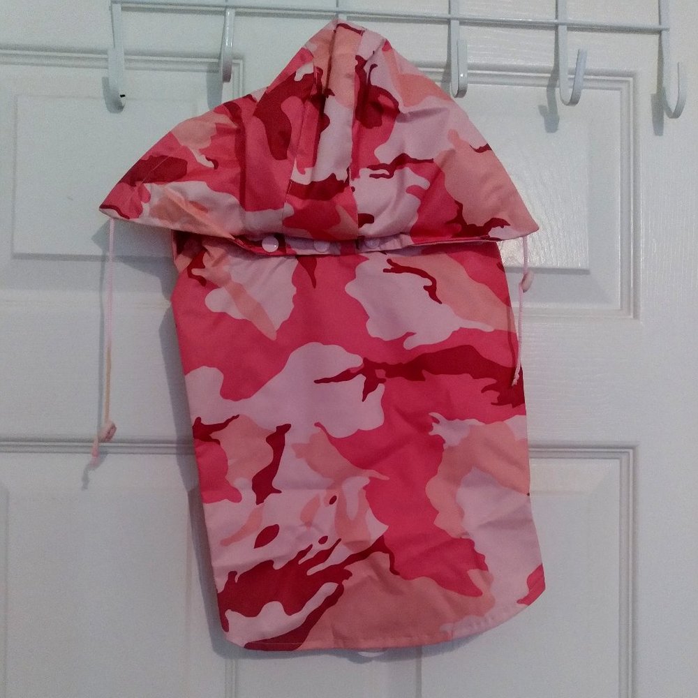 Introducing the Casual Canine Pink Camo Pet Jacket: The Ultimate Blend of Style